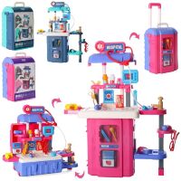 Великий ігровий набір ДОКТОР 8123AP-BP з медичними інструментами / 38 предметів / складається у валізу**
