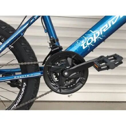 Спортивний велосипед TopRider 509 колеса 20 дюймів SHIMANO / 21 швидкість / синій