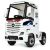 Дитячий електромобіль вантажівка Mercedes-Benz Actros M 4208EBLR-1 білий **