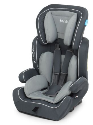 Автокрісло Bambi M 4250 9-36 кг Isofix Grey **