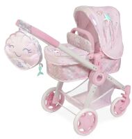 DeCuevas Коляска трансформер для ляльки 3 в 1, серія Фантазія океану, 70 см. (80541)