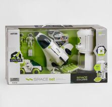Космічна станція 80105 зі світловими та звуковими ефектами / Космічний корабель + два космонавти
