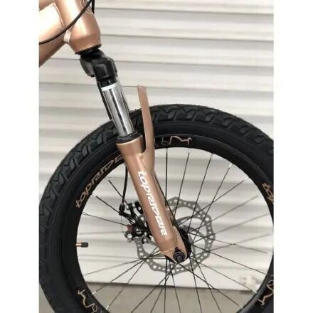 Спортивний велосипед TopRider 509 колеса 20 дюймів SHIMANO / 21 швидкість / золотий
