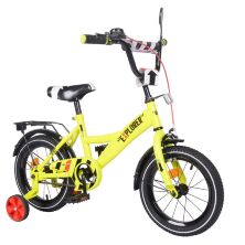 Велосипед дитячий двоколісний 14 дюймів EXPLORER T-214110 yellow жовтий