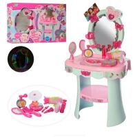Туалетний столик-трюмо Beauty 16813 фен гребінець дзеркало пляшечки аксесуари**
