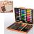 Набір для творчості MK 2455-1 олівці, акварельні фарби, фломастери і крейди у валізі**