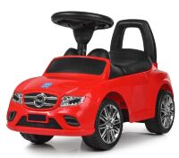 Машина каталка толокар BAMBI M 4233-3 музика світло батьківська ручка червона
