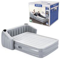 Надувний велюр Матрац-Диван-ліжко BESTWAY 67620 з підголовником і з вбудованим електронасосом**