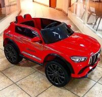 Дитячий двомісний електромобіль Джип Bambi Racer 4WD M 4465EBLR-3 Toyota на EVA колесах / червоний**