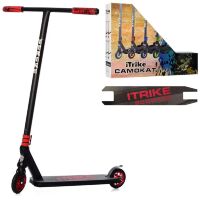 Трюкової двоколісний дитячий самокат iTrike SR2-068-4-BR підлітковий з HIC системою / чорно-червоний**