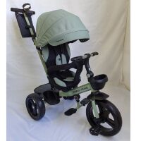 Триколісний велосипед-коляска TURBOTRIKE MT 1001-1 Frost Green поворотне сидіння