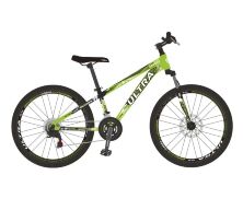 Спортивний алюмінієвий велосипед MTB Corso UL-26544 ULTRA колеса 26д/Shimano/21 швидкість/ салатовий