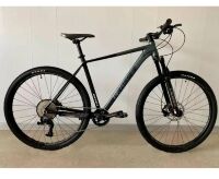 Велосипед спортивний гірський Crosser MT-041 L-twoo + Гідравлічні Гальма Чорно-Сірий Велосипед спортивний гірський Crosser MT-041 L-twoo + Гідравлічні Гальма Чорно-Сірий