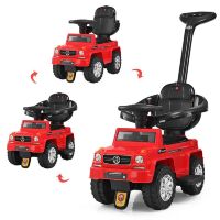 Дитяча каталка-толокар 7666-3 Mercedes червона