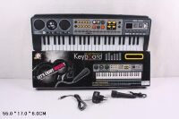 Дитячий синтезатор-піаніно з мікрофоном MQ4911 / працює від батарейок та мережі