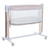 Дитяче ліжечко манеж EL CAMINO ME 1125-G NOA Dark Gray Ліжко гойдалка темно-сіра