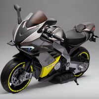 Дитячий електромобіль Мотоцикл M 6013EL-11(24V) Електробайк Ducati шкіряне сидіння сірий