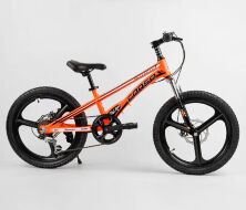 Дитячий спортивний магнієвий велосипед Corso «Speedline» MG-21060 20д магн.литі диски Shimano RevoShift 7 ск.