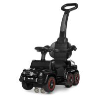 Дитяча МАШИНКА каталка толокар Bambi M 4739-2 Джип з батьківською ручкою / чорна**