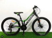 Спортивний гірський велосипед Crosser Levin 26 дюймів чорно-червоний Спортивний гірський велосипед Crosser Levin 26 дюймів чорно-червоний