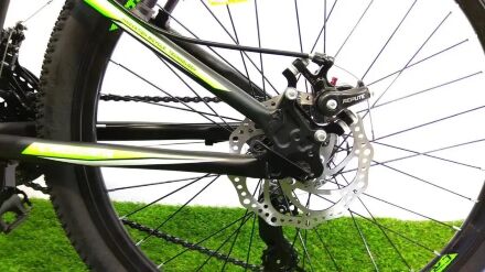 Спортивний гірський велосипед Crosser Levin 26 дюймів чорно-червоний