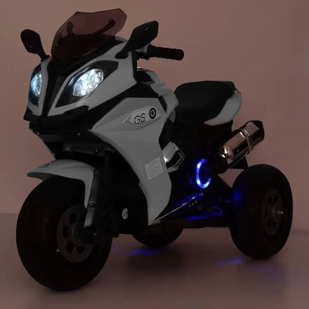 Дитячий мотоцикл Bambi M 3913EL-1 білий**