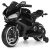 Дитячий електромобіль мотоцикл Bambi Racer M 4104ELS-2 світло коліс чорний автопокраска **