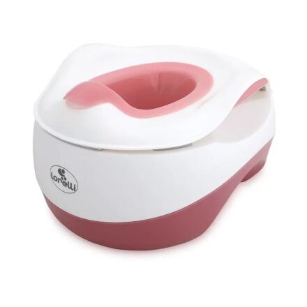 Горщик сходинка Lorelli (Bertoni) WC Transform Pink біло-рожевий