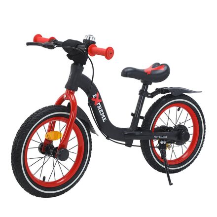 Беговел велобіг від дитячий з ручним гальмом BALANCE TILLY Extreme T-212524 Red колеса надувні 14д / червоний