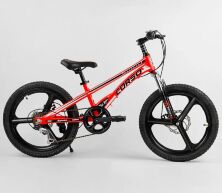Дитячий спортивний магнієвий велосипед Corso «Speedline» MG-28455 20д магн.литі диски Shimano RevoShift 7 ск.