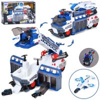 Дитячий ігровий набір з транспортом для хлопчика YY6032P Поліція (бризкає водою, звук, світло)