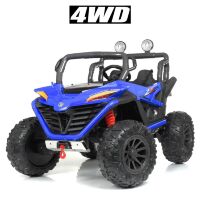 Дитячий двомісний електромобіль Джип Баггі Bambi Racer 4WD M 4570EBLR-4 на EVA колесах / синій**