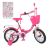 Велосипед дитячий двоколісний PROFI Princess XD1411 колеса 14 дюймів рожевий
