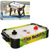 Настільний повітряний хокей аерохокей 3001B дерев'яний/на батарейках. Дитячі настільні ігри