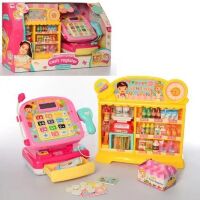 Дитячий касовий апарат QF2570P з мікрофоном і калькулятором