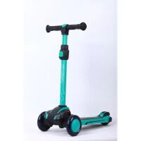 Самокат дитячий триколісний RoyalBaby D-3Г SUSPENSION рама алюміній колеса блимають блакитний