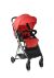 Коляска дитяча прогулянкова Lorelli FELICIA Red червона зі сходинкою