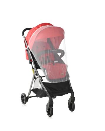 Коляска дитяча прогулянкова Lorelli FELICIA Red червона зі сходинкою