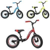 Велобіг від беговел дитячий з підніжкою ML-059 рама сталь / колеса 12 дюймів надувні / 3 кольори**