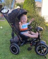 Велосипед-Коляска триколісний з поворотним сидінням Turbo Trike М 5448HANS-20G Дитячий Візок