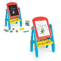 Дитячий мольберт двосторонній 009-2168/2169 магнітна та дошка для малювання Рожевий