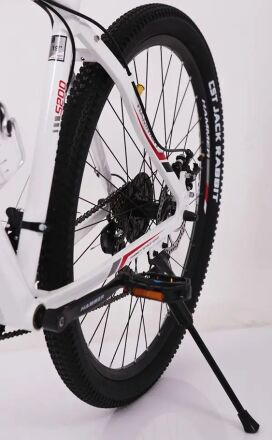 Велосипед Спортивний S200 HAMMER колеса 27.5 дюйма рама алюміній 19" біло-червоний