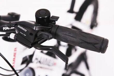 Велосипед Спортивний S200 HAMMER колеса 27.5 дюйма рама алюміній 19" біло-червоний