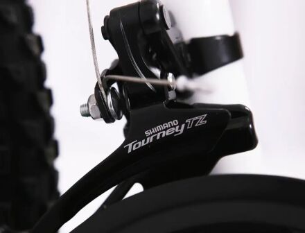 Велосипед Спортивний S200 HAMMER колеса 27.5 дюйма рама алюміній 19" біло-червоний