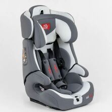 Автокрісло дитяче універсальне JOY FX 9559 група 1-2-3 / вага дитини 9-36 кг / система Isofix / сіра