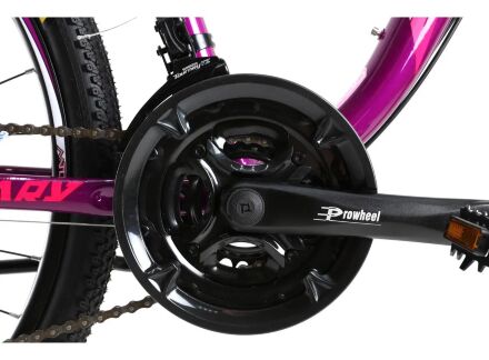 Спортивний Гірський алюмінієвий велосипед 26 дюймів Crosser P6-2 з дисковими гальмами Shimano / для дівчаток Білий