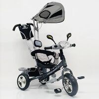 Велосипед триколісний WS862AW-M Grey (святящаяся фара)