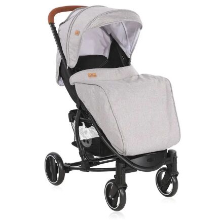 Коляска дитяча прогулянкова Lorelli S-300 Grey-Black сіро-чорна