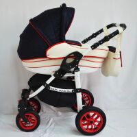 Коляска дитяча класична універсальна 2 в 1 Baby Marlen різні кольори