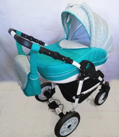 Коляска дитяча класична універсальна 2 в 1 Baby Marlen різні кольори